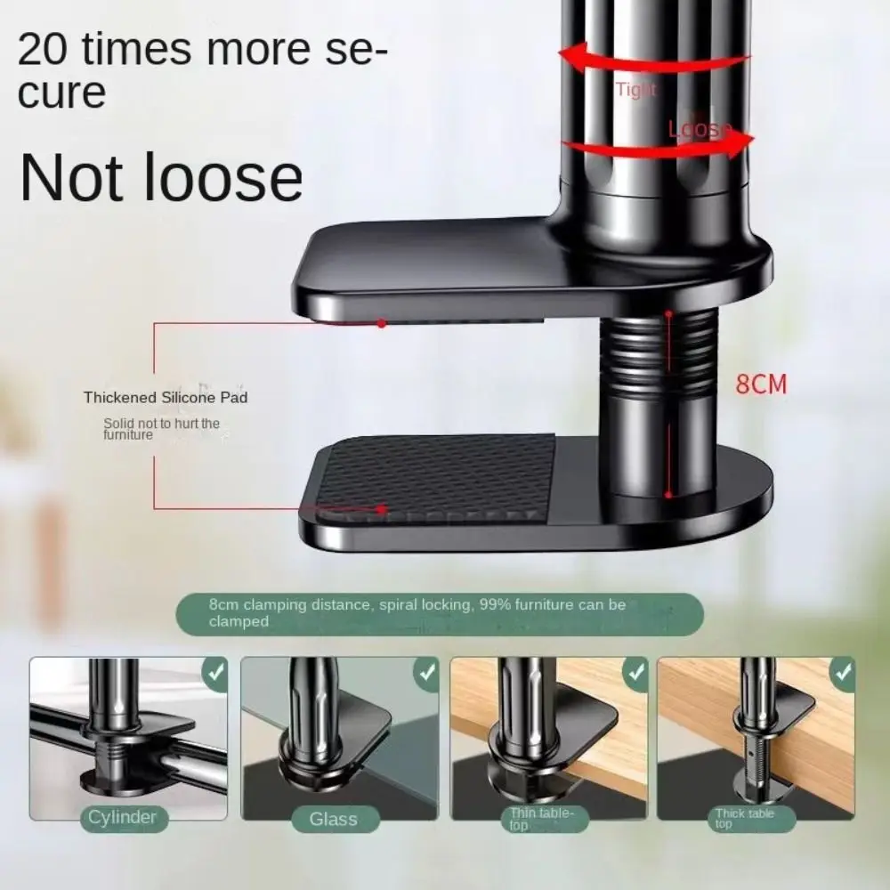 

Высокое качество 70 см подставка для мобильного телефона портативный длинный кронштейн для рабочего стола гибкий универсальный держатель для планшета