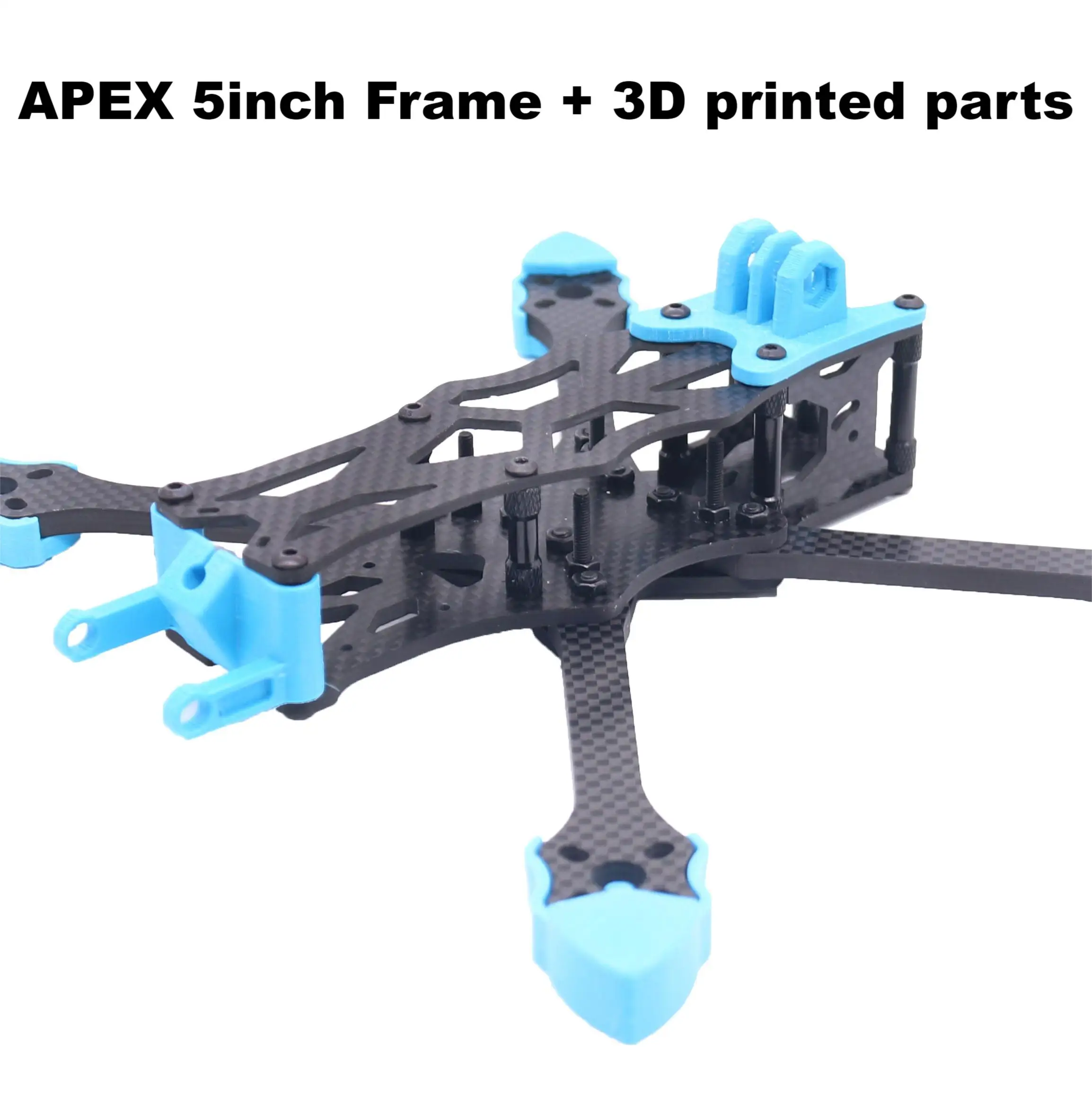 APEX Kit telaio drone FPV da 5 pollici Drone da corsa in fibra di carbonio Quadcopter Freestyle INAV Beatflight F722 Ardupilot PX4 Controllo di volo