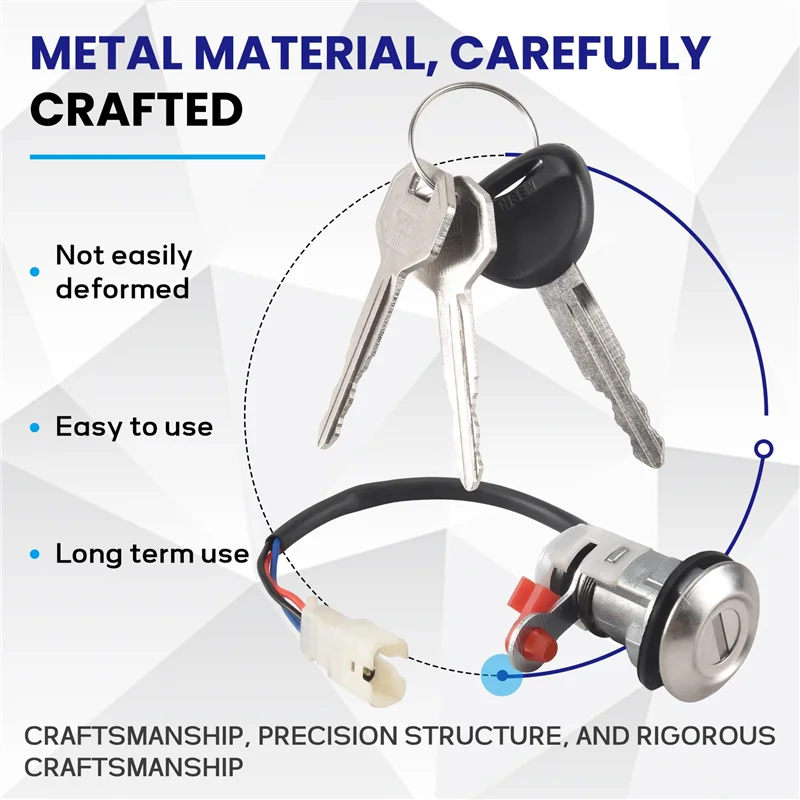 

Car Lock Cylinder & Key For Mitsubishi Pajero Shogun Montero MK2 V31 V32 MR259744-X67A