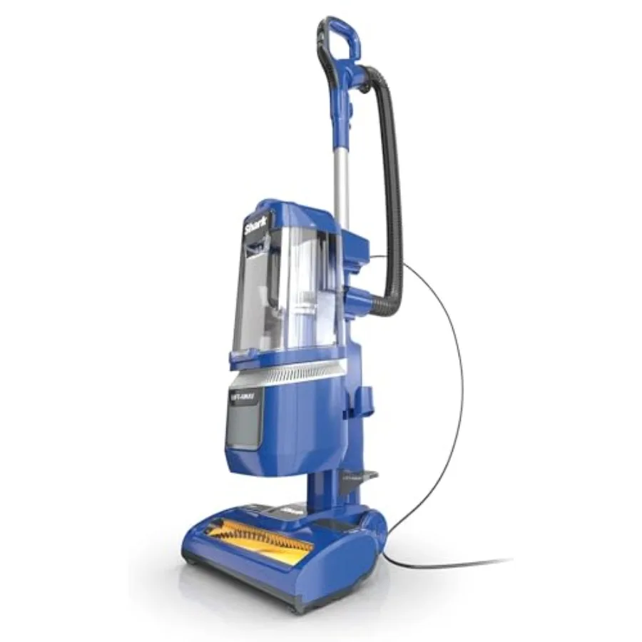 

Upright Vacuum Cleaner with Self Cleaning Brushroll Powerful Pet Hair Pickup Filter Lift Away Design Cobalt Blue