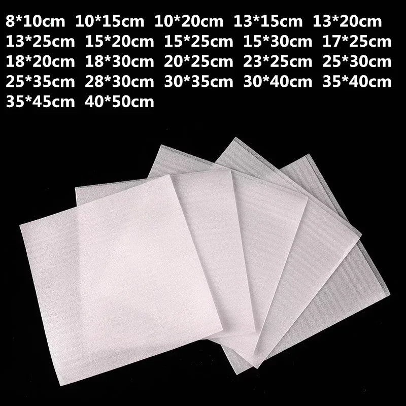 

Pearl Cotton Bag Laminated Film Foam Express Transportation Packaging White EPE Jewelry Cosmetics Fragile Articles Package Bags