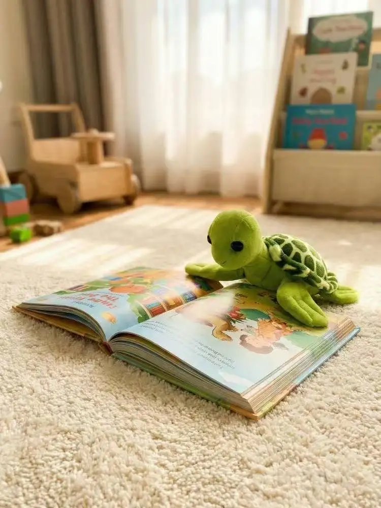 Neueste Eltern-Kind-Schildkröten-Puppe Kawaii Plüschtier Figur Cartoon Anime Niedliches Kinder-Geburtstags- und Feiertagsgeschenk – Detail 18