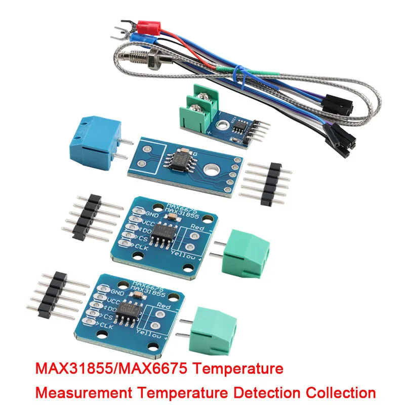 MAX6675 MAX31855 K-type Thermocouple Temperature Sensor Module Temperature Degrees Measurement Detection Acquisition For Arduino