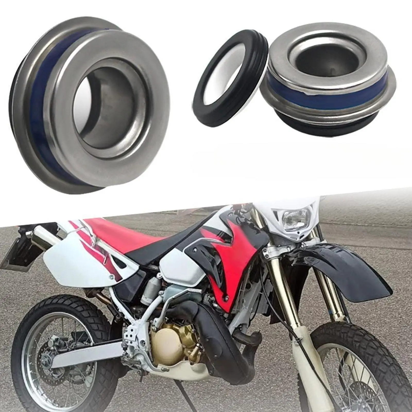 

Water Pump Oil Seal Easy to Install Sturdy Replaces for Honda Crm250 Ar