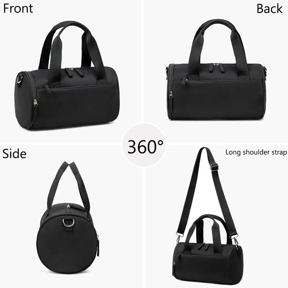 Multiple Pockets Mini Gym Bag Dance Adjustable Strap Small Duffle Bag Fitness Yoga Workout Sport Bags for Women Girls image 4