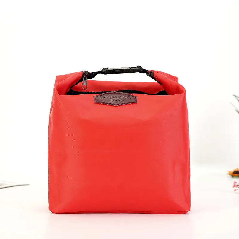 Thermal Insulated Lunch Bag Portable Oxford Cloth Cooler Lunchbox Storage Bag Carry Picinic Food Tote Insulation Package