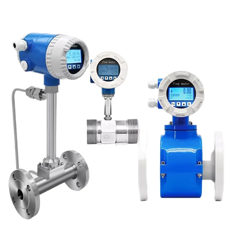 LUGB gas vortex flowmeter, compressed air pipeline high-precision steam flowmeter DN50