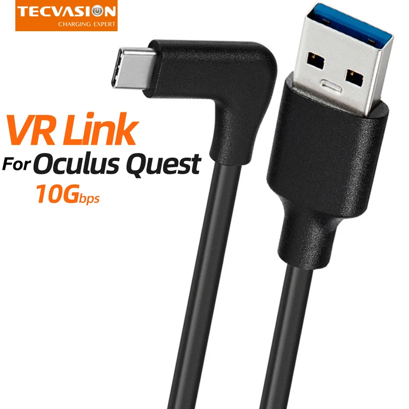 10Gbps Data Line Charging Cable For Oculus Quest 2 Link VR Headset USB 3.2 Type C Data Transfer USB To Type-C Cable VR Cable 3m