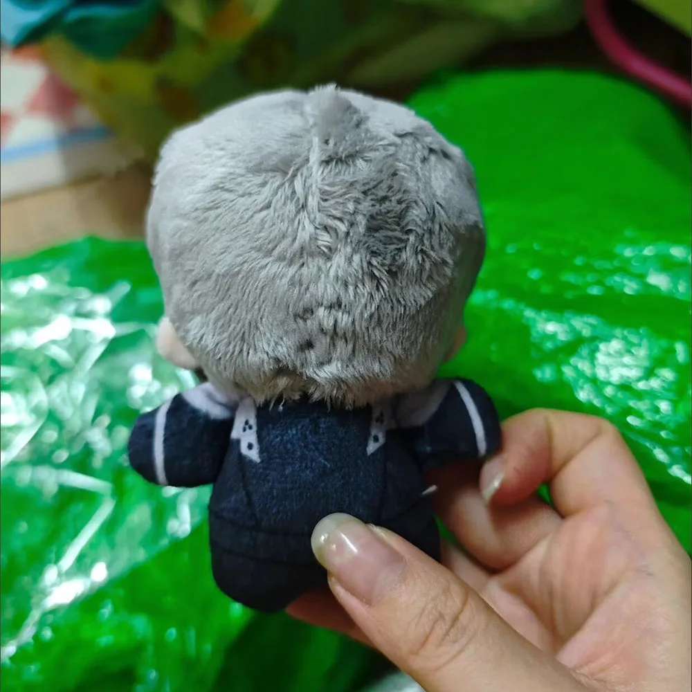 10cm Fantasy Sephiroth Plush Doll Pendant Game Cloud Strife Stuffed Toy Keychain Fans Collect Birthday Gift
