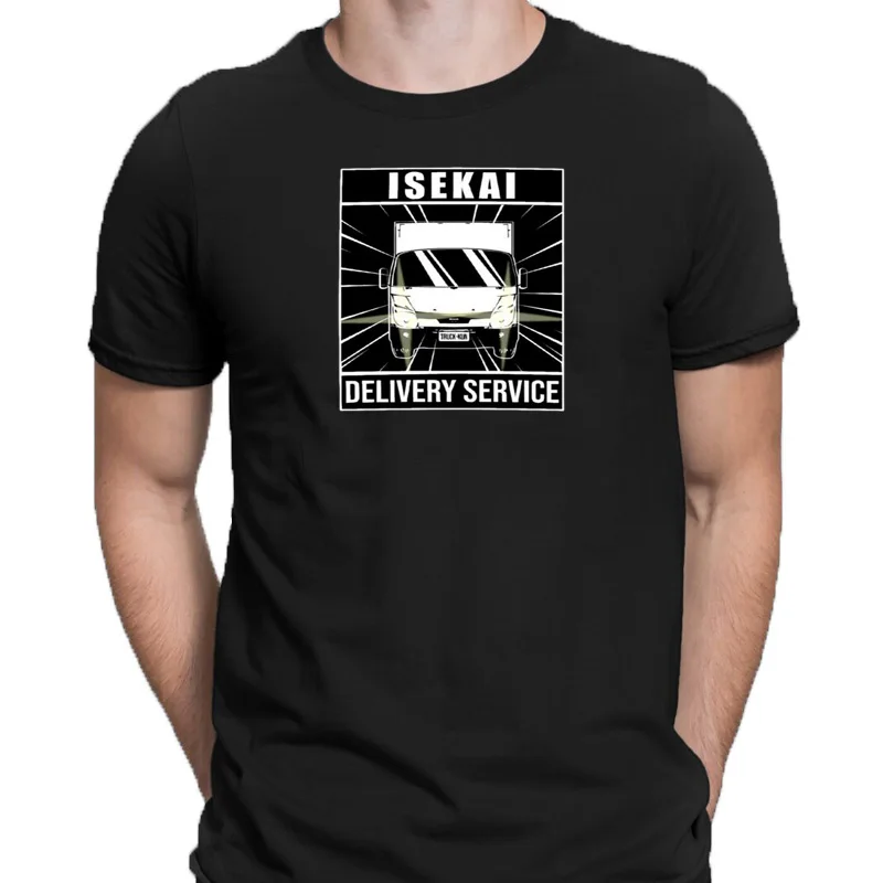 Truck-kun ISEKAI DELIVERY SERVICE! T-Shirt quick drying plus size tops oversized boys whites mens t shirts