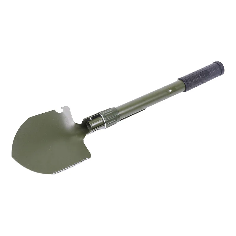 Multifunctional engineer shovel folding portable emergency rescue fishing flower shovel outdoor field Adventure equipment