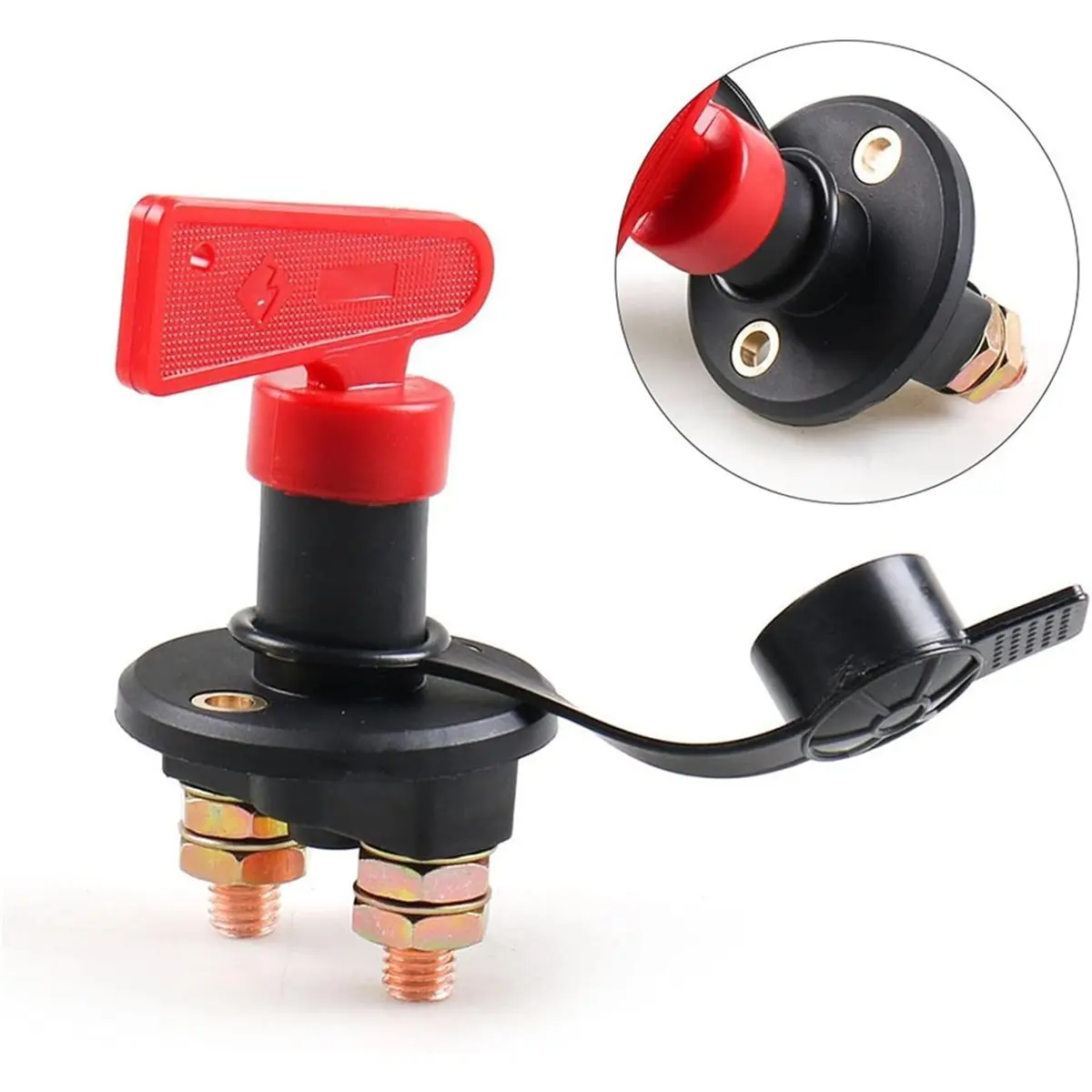 update. 12V 24V Battery Isolator Switch - Master Battery Cut Off Switch for Car, Auto, RV, Marine, Boat, ATV, Vehicle, Truck