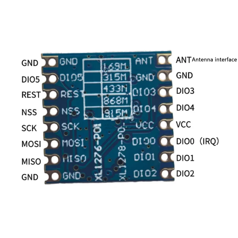 1-5PCS SX1276 LORA Module Wireless Spread Spectrum Module 868M / 915M Wireless Module