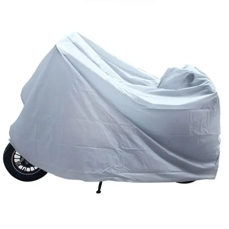 XL 140*240cm Motorcycle Clothing PEVA Single Layer Rainproof Sunscreen Bicycle Cover Electric Vehicle Protective Rain Protection