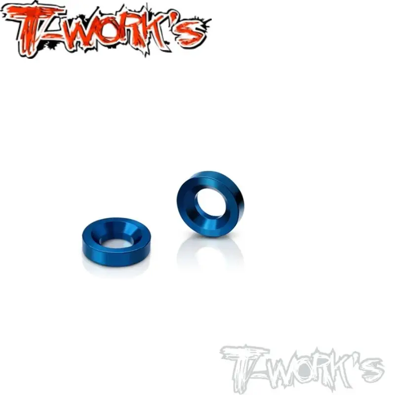 

Original T works TO-182 7075-T6 3mm Front Track Width Adjust Spacer ( For Sworkz S350 ) Rc part