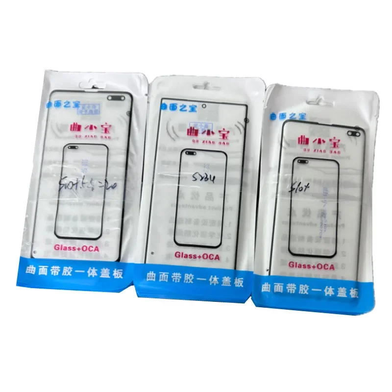 Стекло из 2 шт. с пленкой T-oca 125um для SM S8 S9 S10 S20 S21U S22U S23 S24 Ultra/Note 20U изогнутое стекло замена клея