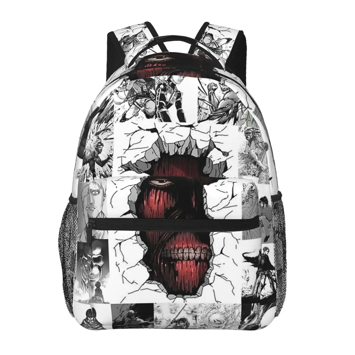 

Levi Manga Collage Backpack for Girls Boys Travel RucksackBackpacks for Teenage school bag