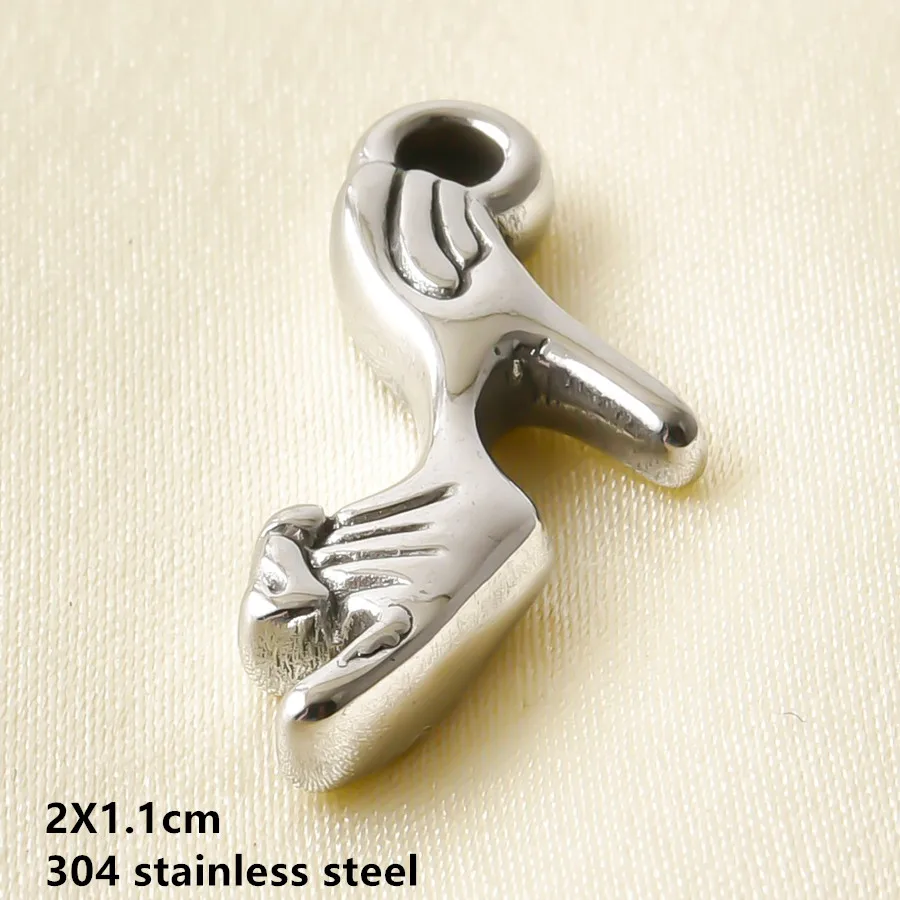 5 Stück Edelstahl-Kamm- und Scherenanhänger für Schmuckherstellung, anlaufgeschützt, DIY-Metallanhänger für Ohrringe und Taschen-Dekoration – Detail 9