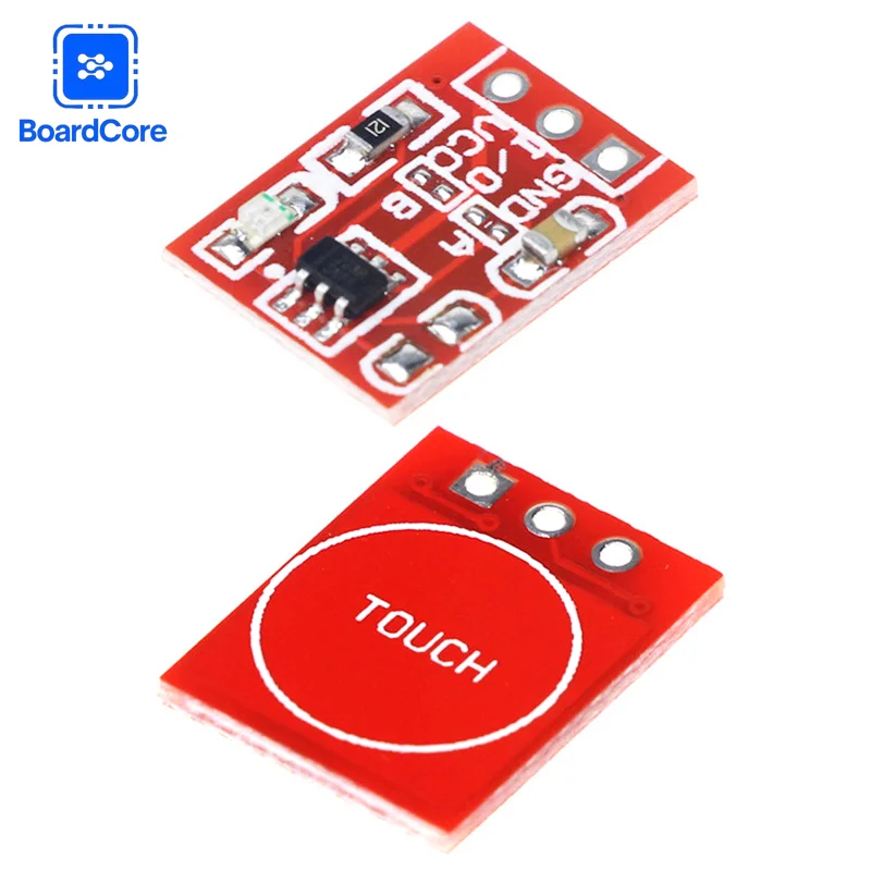 Picture 5: 5-20PCS TTP223 Touch Sensor Module 2.5V-5.5V Single Channel Capacitive Switch Sensor with Self-Lock/Momentary Mode for Arduino