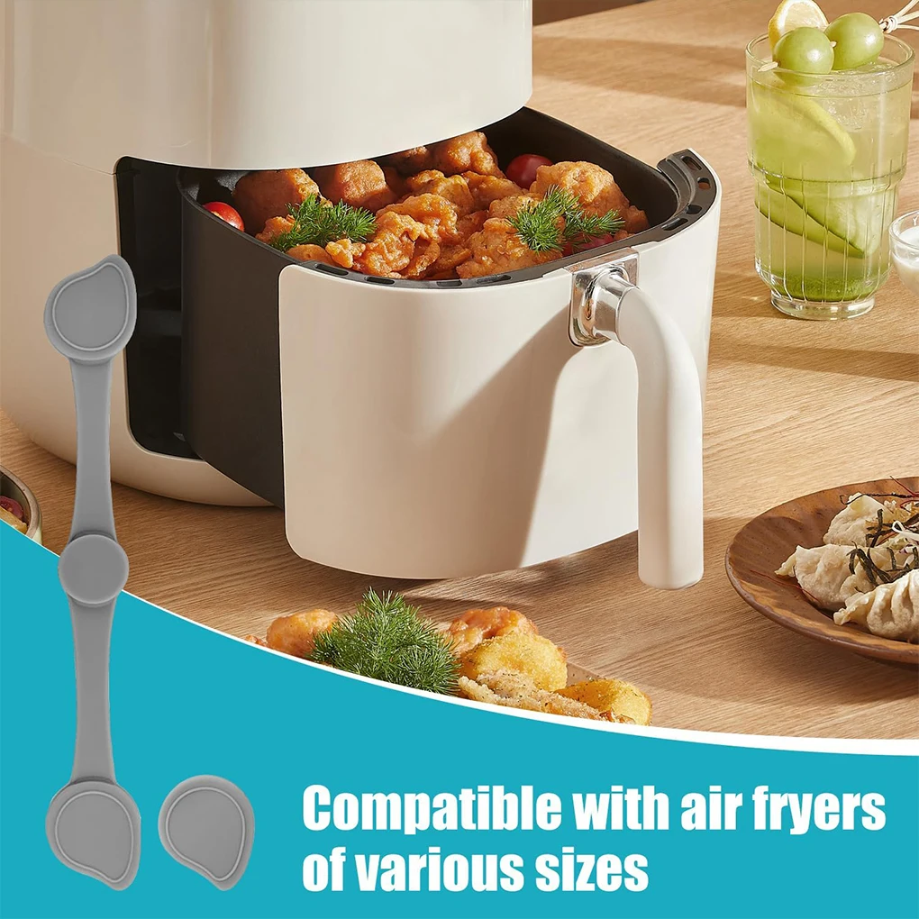 4set Home Air Fryer Accessories Set Made Of Silicone Reliable Adhesion Prevent Slip Air Fryer Magnets