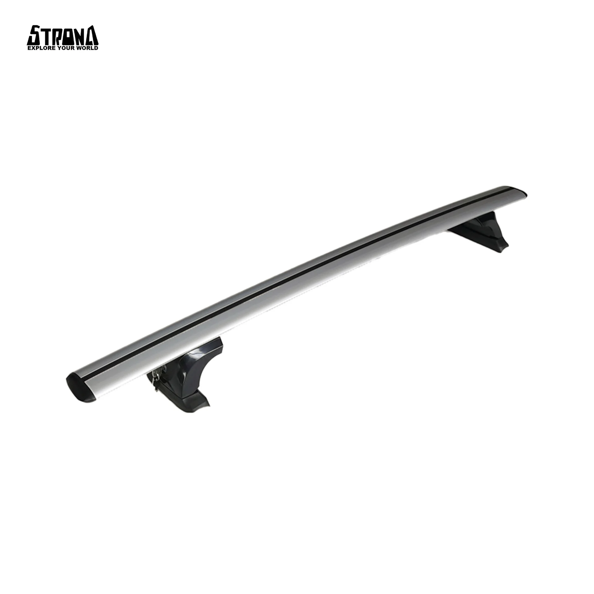 For FM9-1-B Black Aluminum Car Roof Rack Cross Bars Universal Roof Mount Cargo Carrier 2017-2022