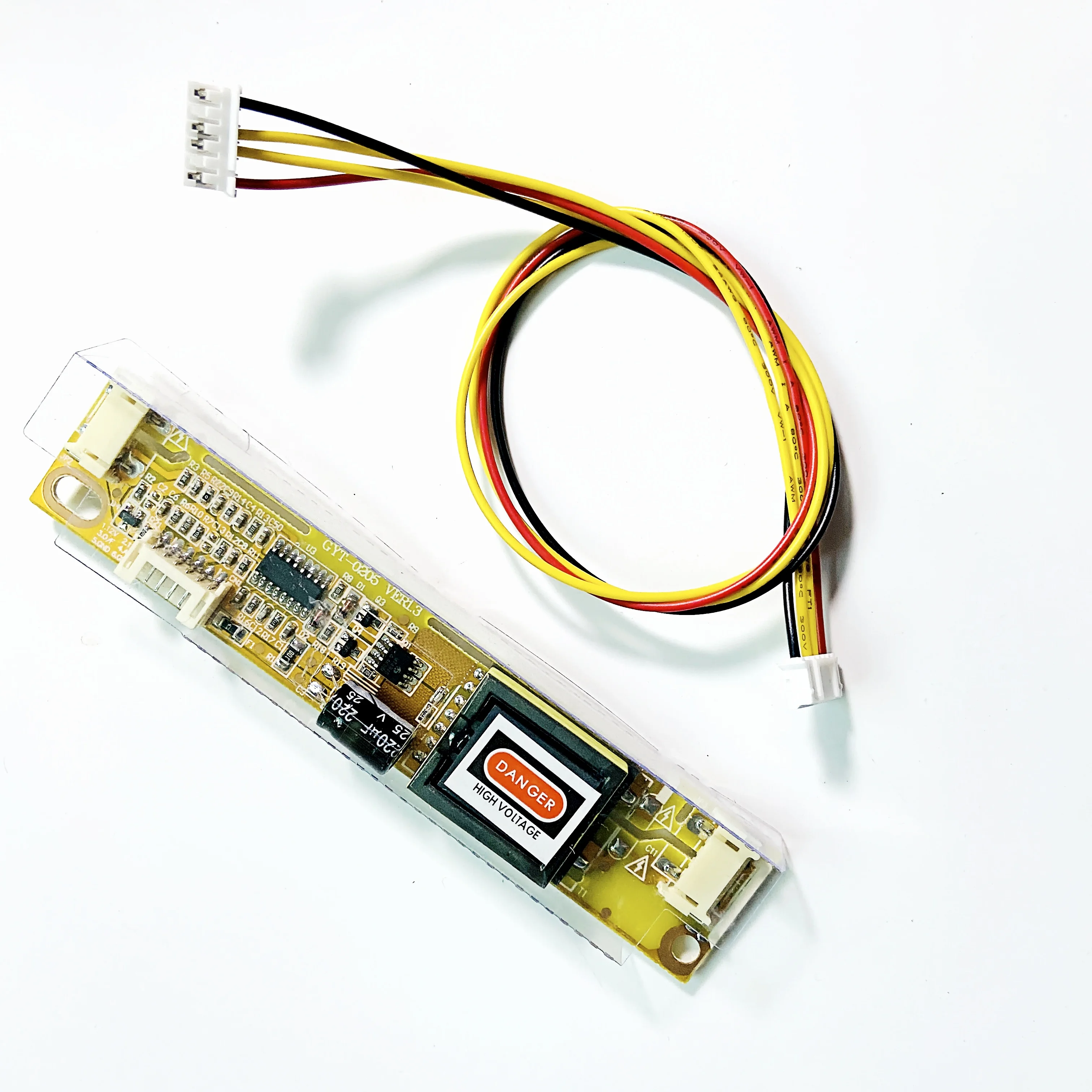 

GYT-0205 VER1.3 Высоковольтный планшетный ЖК-дисплей с 2 лампами и большим ртом, универсальная плата высокого напряжения