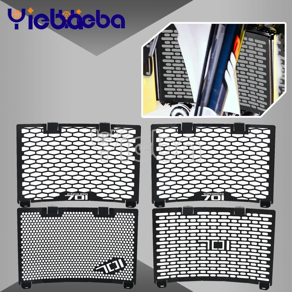 

For Husqvarna 701 Supermoto / Enduro 2016 2017 2018 2019 2020 2021 2022 2023 Motorcycle Radiator Grille Guard Protector Cover