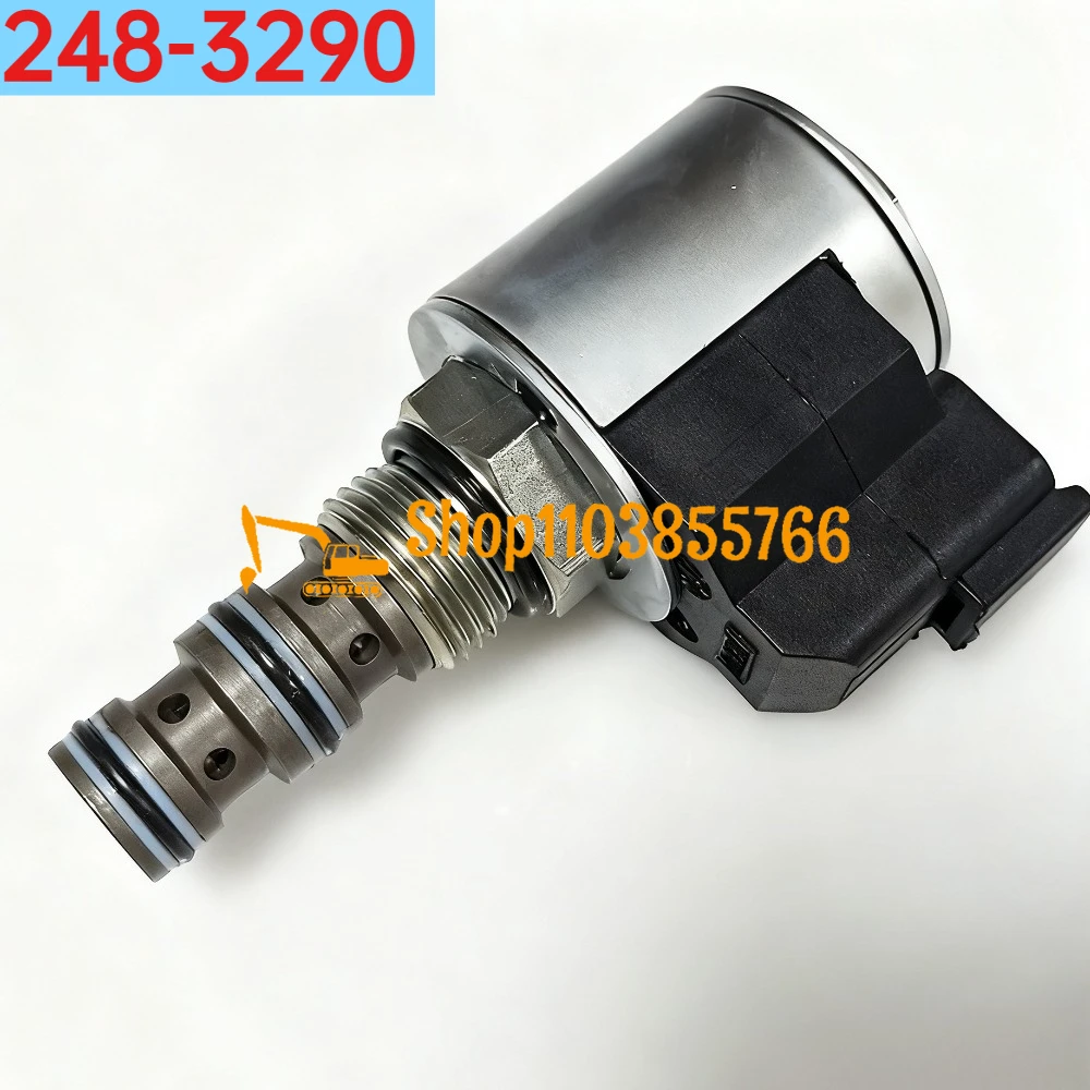 

Высокое качество 248-3290 2483290 24 В/12 В электромагнитный клапан и катушка клапана для погрузчика 414E 416E 420E 422E 430E 432E 434E 442E 444E