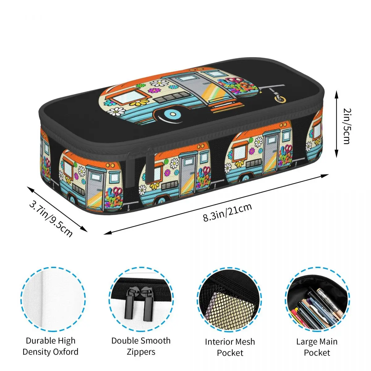 Studen 선물용 Eriba1 연필 케이스 펜 상자 연필 가방 문구 용품 펜 홀더 가방