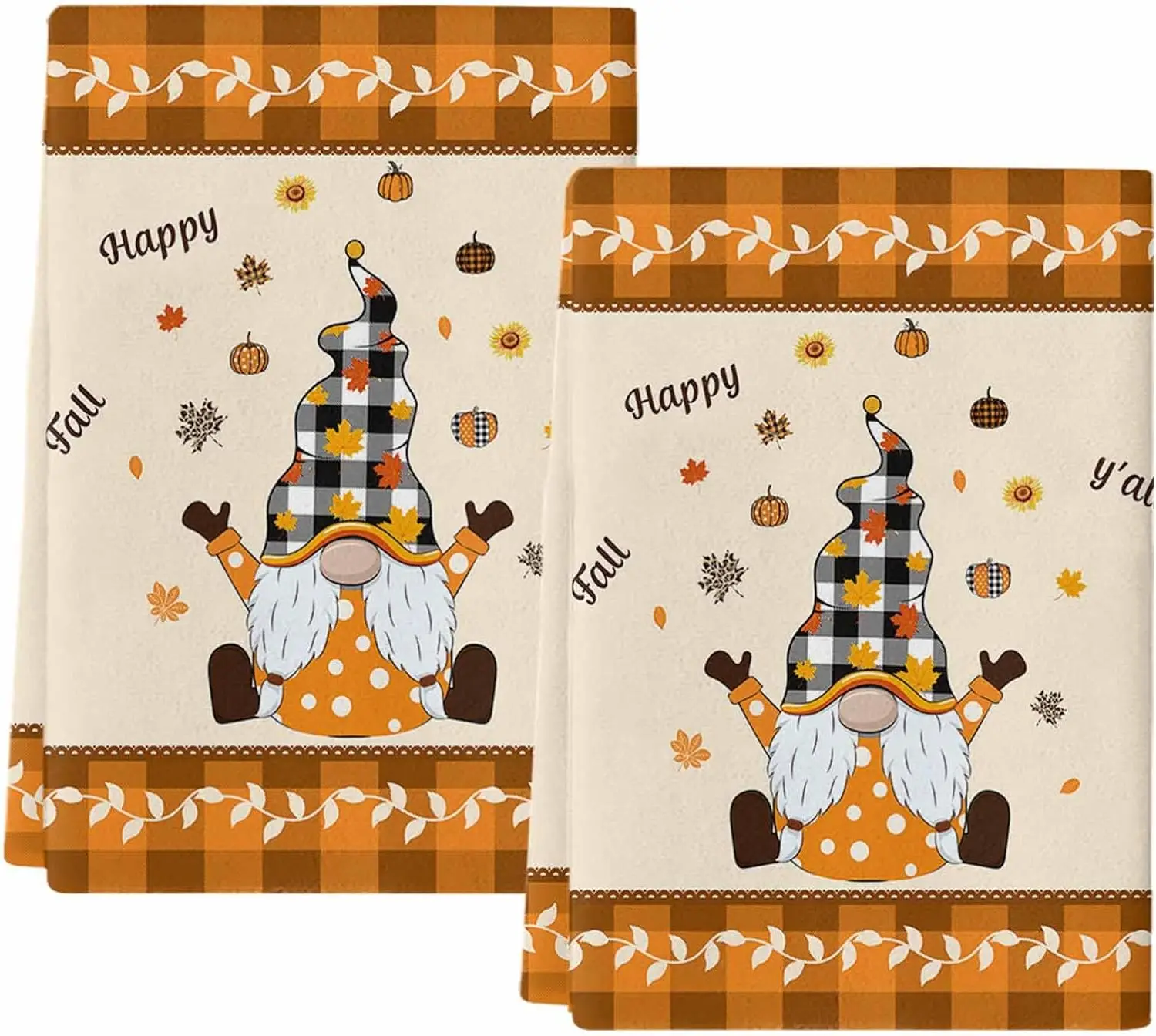 

Осенние тыквы на День Благодарения в клетку буйвола, кухонное блюдо, чайные полотенца, чистящие средства, быстросохнущие салфетки для бара, домашний декор