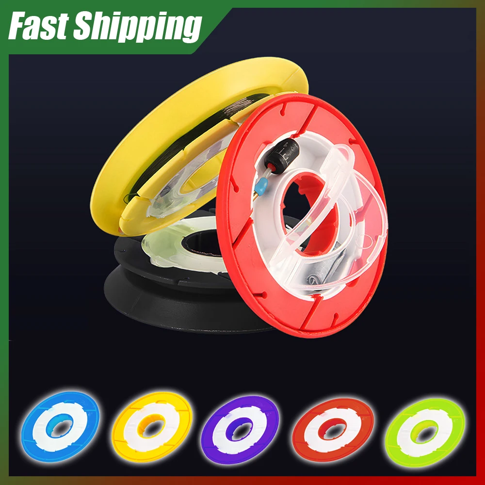 

2pcs Fishing Line Winder Silicone Fishing Coil Not Hurting Line Fish Main Line Spool Tackle Fishing Tackle Tool Accessories