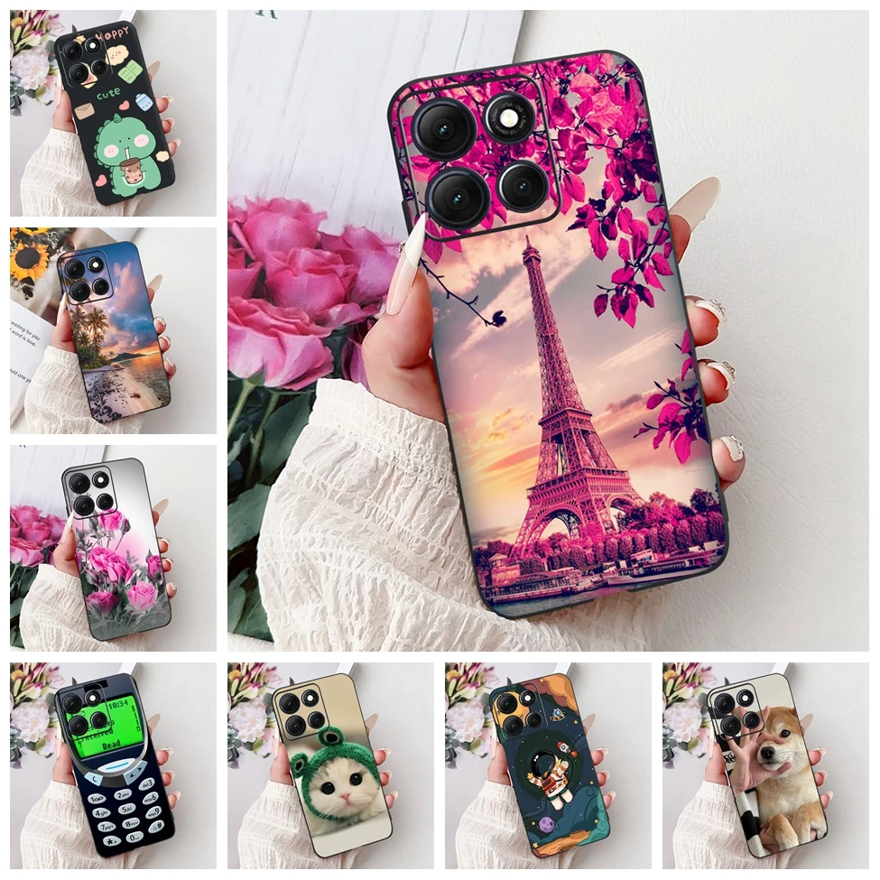 

For Moto G86 5G XT2527-2 Case For Motorola Moto G86 5G Cover Luxury Butterfly Love Fashion Flowers Cool Lion Painted Phone Case