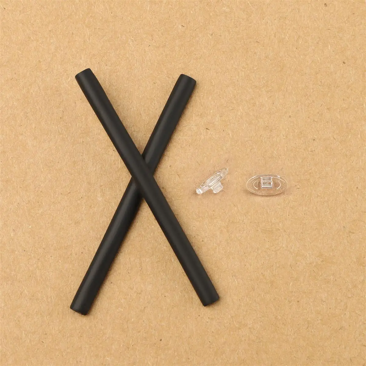 

Replacement Rubber Kit Ear Socks & Nose Pads for Oakley Chisel 2.0/2.1/4.0/4.1 Sunglasses Frame, Rubber Soft Silicone Set