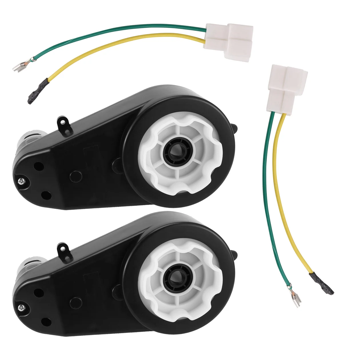 2Pcs Replacement for Gearbox RS555 24V 30000RPM High Speed Drive Motor Gearbox,for Children Riding Electric Vehicles