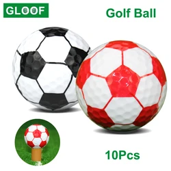 10PcsLot 42.7mm Football Basketball Golf Practice Balls Synthetic Rubber Golf Balls Golf Gift Ball Golfer Accessories