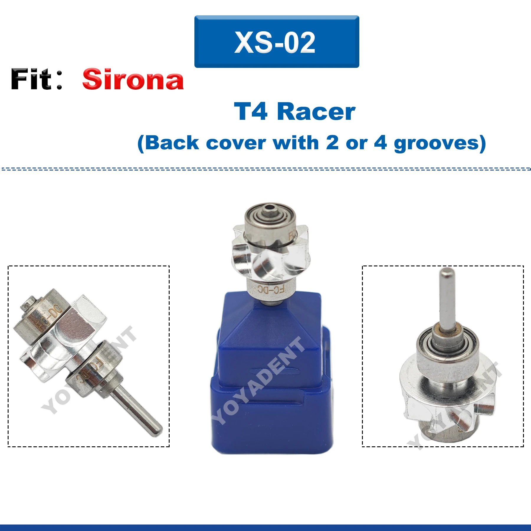 Tandheelkundige Turbine Cartridge Luchtrotor Tandheelkunde Handstuk Accessoires Fit NSK KAVO COXO Hoge Snelheid Handstuk