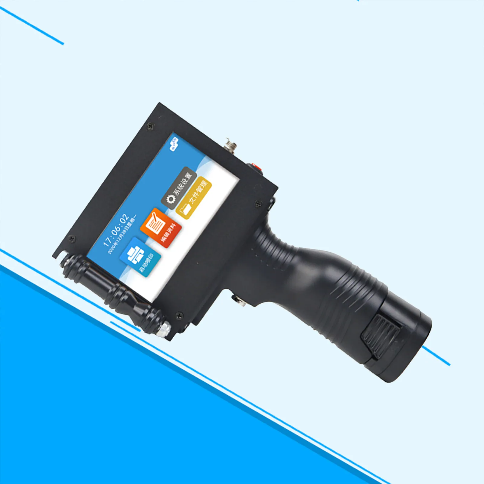 

Кодер штрих-кода с логотипом даты, машина для кодирования партии, умный ручной струйный принтер с разрешением 600 точек на дюйм