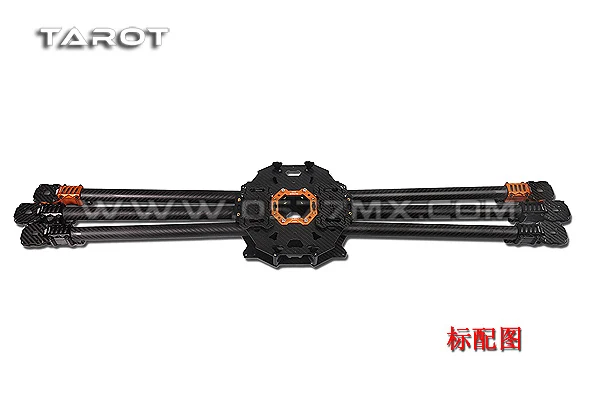 Tarot T960 Carbon Fiber 6-Axis Foldable Hexacopter Frame Kit FPV TL960A Load capacity 3.5Kg, for 5D class  17 to 18 inch PROP