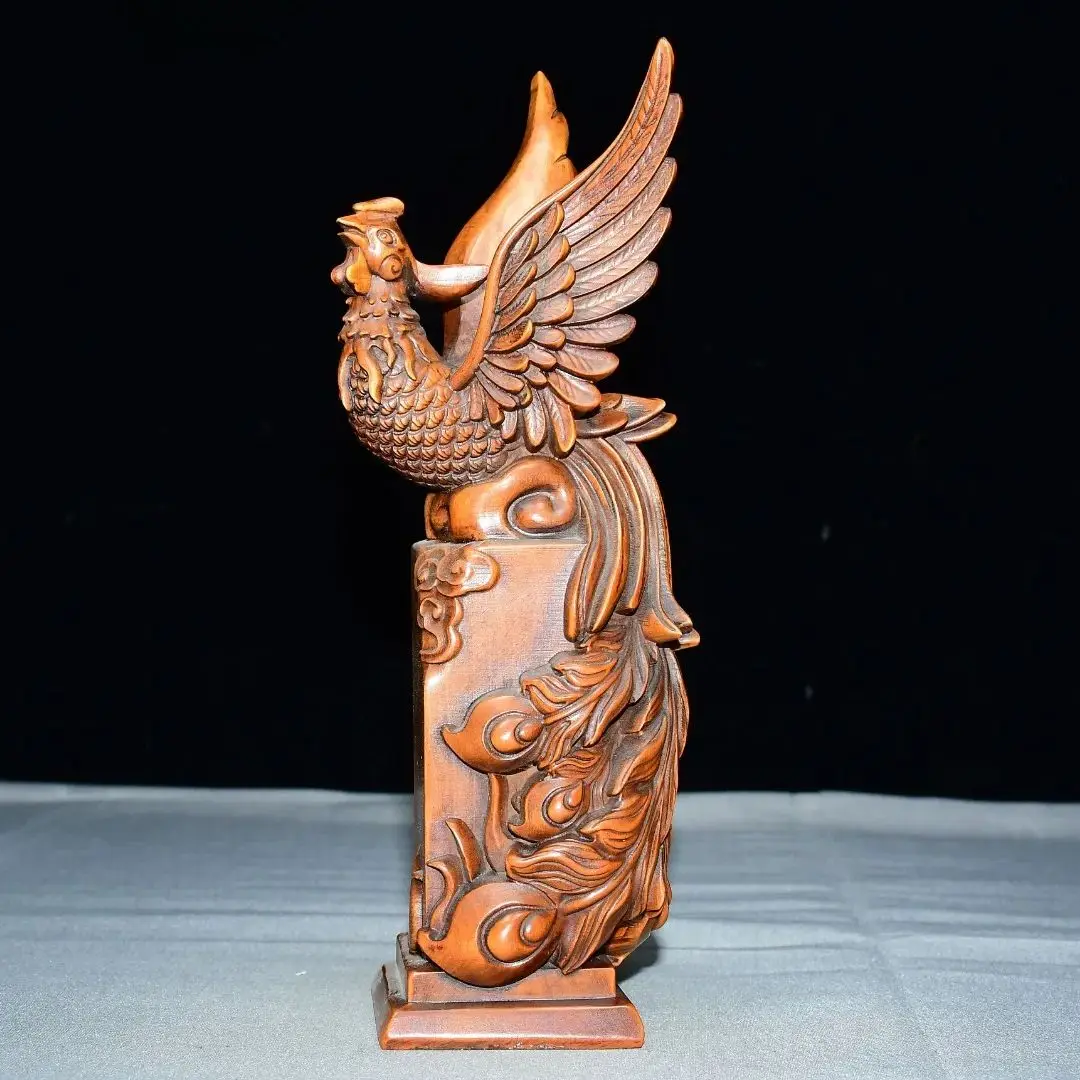 Exquisite small leaf boxwood phoenix home decoration ornaments