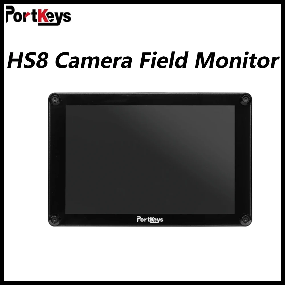 Portkeys HS8 8 inch 1000 Brightness Monitor For Camera DSLR Micro SLR Monitor with 1/4 Screw