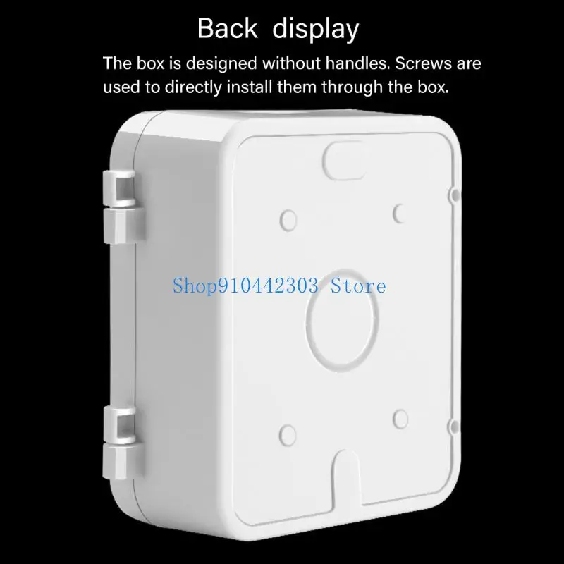 652F Rain-proof Camera Power Enclosure Outdoor Plastic Storage Case with Corrosion Resistance