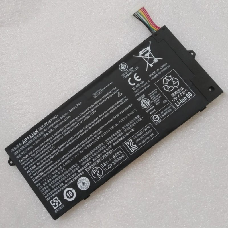 

AP13J3K AP13J4K AP13J7K Battery For Acer Chromebook 11 C720 C720P C740-C5U9 C771T-56G3 14 CP5-471 CB514-1HT-P3GK Spin 512 R852TN