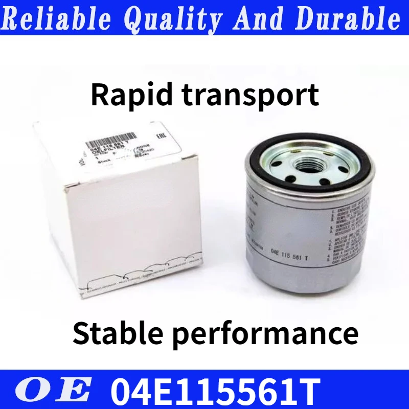 

High quality For VW/Audi 1.4L 1.5L Metal Oil Filter - 2012 Through 2023 04E115561C 04E115561T 04E115561H car accessories