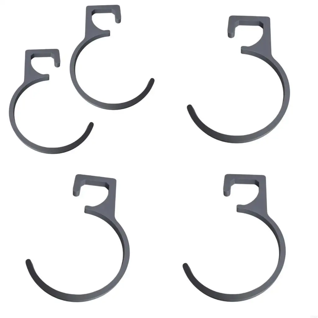 Gray Hook with Top Clip Slot and Curved Hook for Daily Camp Use Camping Tent Support Hook for Inflatable Shelters New