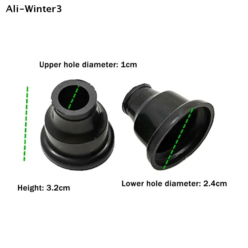 (YY)2Pcs 2025 New Motorcycle Scooter CG125 GN125 YBR125 YBR250 TTR225 GN250 Mirror Seal Dust Proof Sleeve For 125cc 150cc 250c
