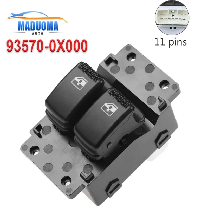 New Power window single switch Hight Quality Car Accessories 93570-0X000 935700X000 For Hyundai i10