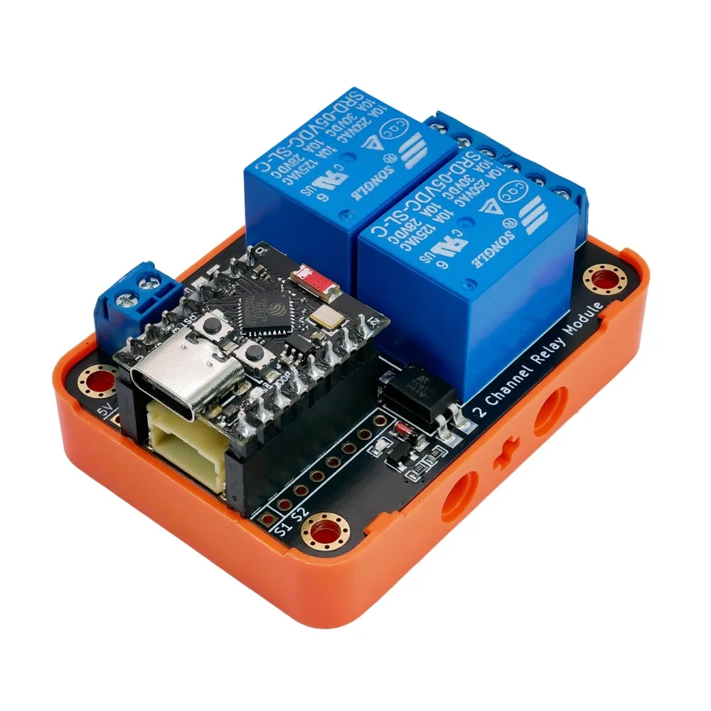 DC 5V 2 Way Relay Module Low Level Trigger Optocoupler Isolation Anti-interference Relay Switch Board Fit Arduino Raspberry Pi