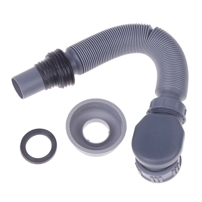 Drain Pipe Bathtub Water Seal Design Efficient Drainage Flat Tub Functionality Gray ABS High Quality PP RV Tubs