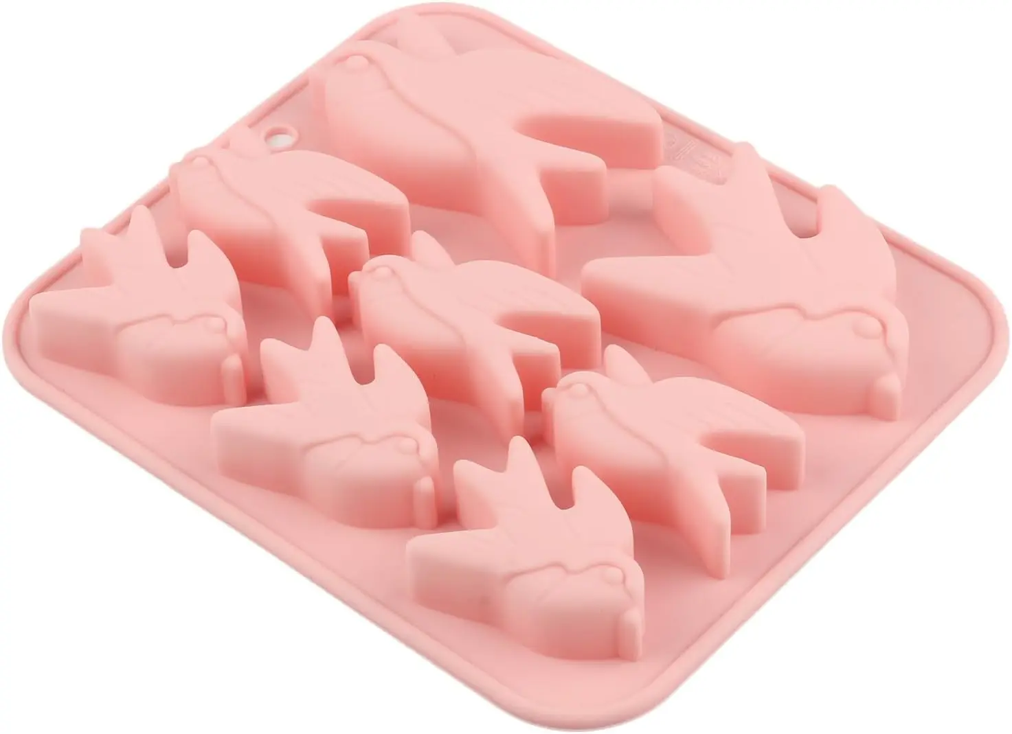 8 Cavity Swallow Silicone Mold Small and Big Size Fondant Candy Chocolate Mould Cute Animal Cake Decoration Accessories