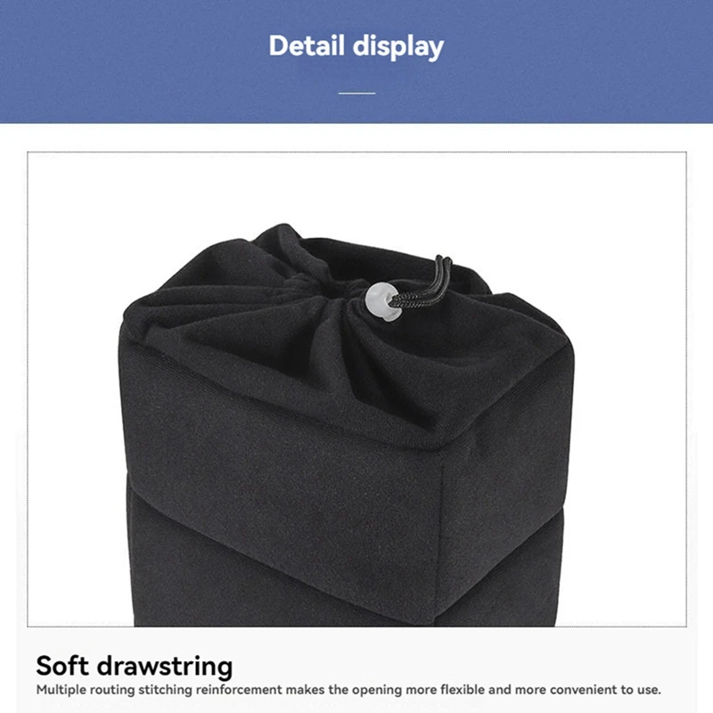 Camera Bag For Nikon Sony Canon Fuji Shockproof Camera Case Insert Bag Portable Velvet Camera Lens Case Soft Bag